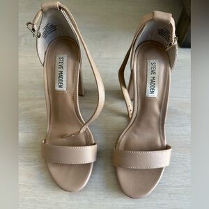 Tan leather Steve Madden heels